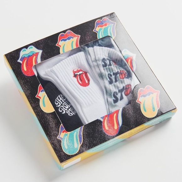 Urban Outfitters Accessories - Urban Outfitters The Rolling Stones 3-Pack Gift Set NWT - One Size